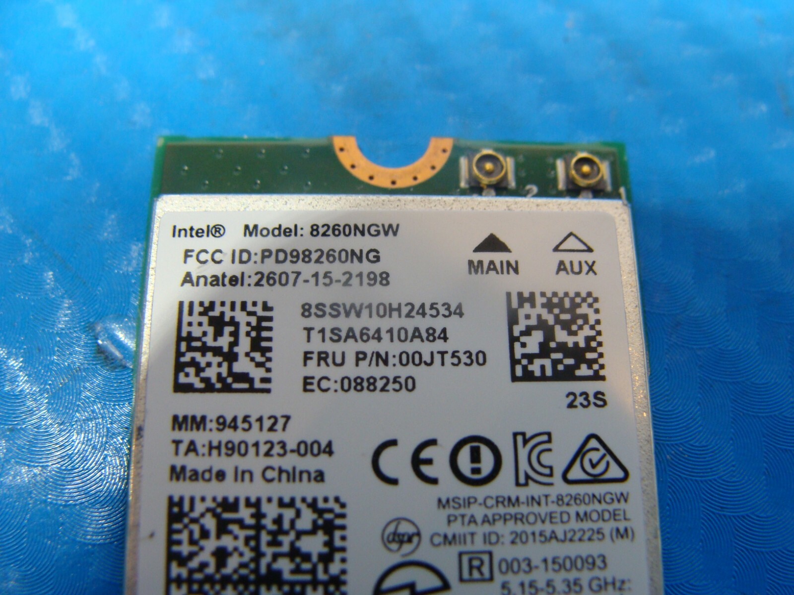 Lenovo ThinkPad X1 Yoga 14" 1st Gen OEM Wireless WiFi Card 8260NGW 00JT530