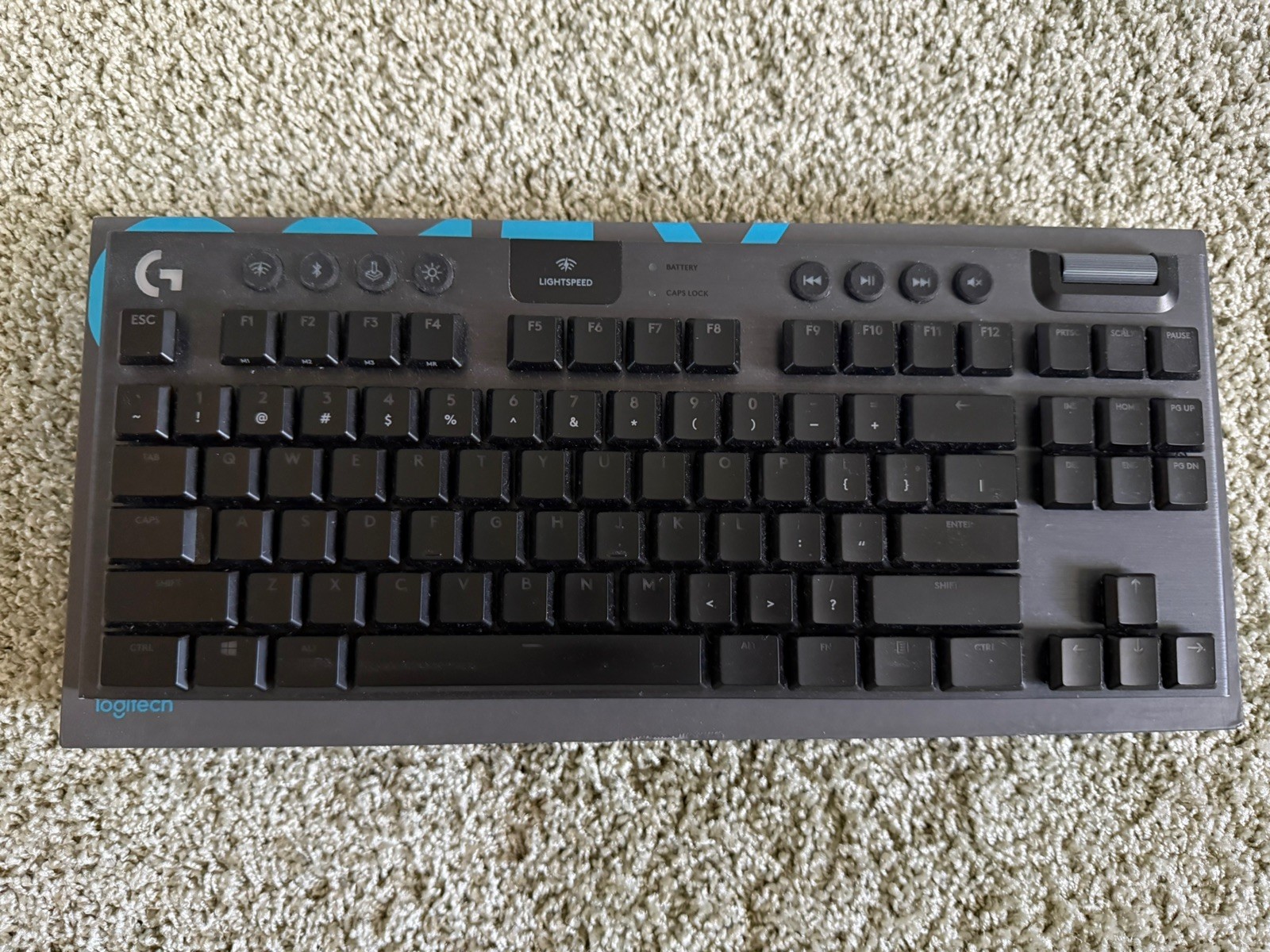 Logitech G915 TKL Lightspeed Wireless RGB Mechanical Gaming Keyboard Linear