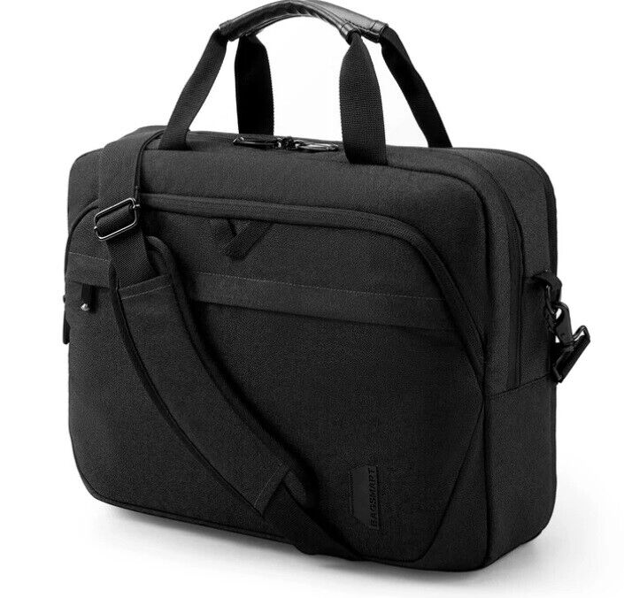 BAGSMART 17.3 Inch Laptop Bag Expandable Briefcase Computer Bag Men Women Lockab