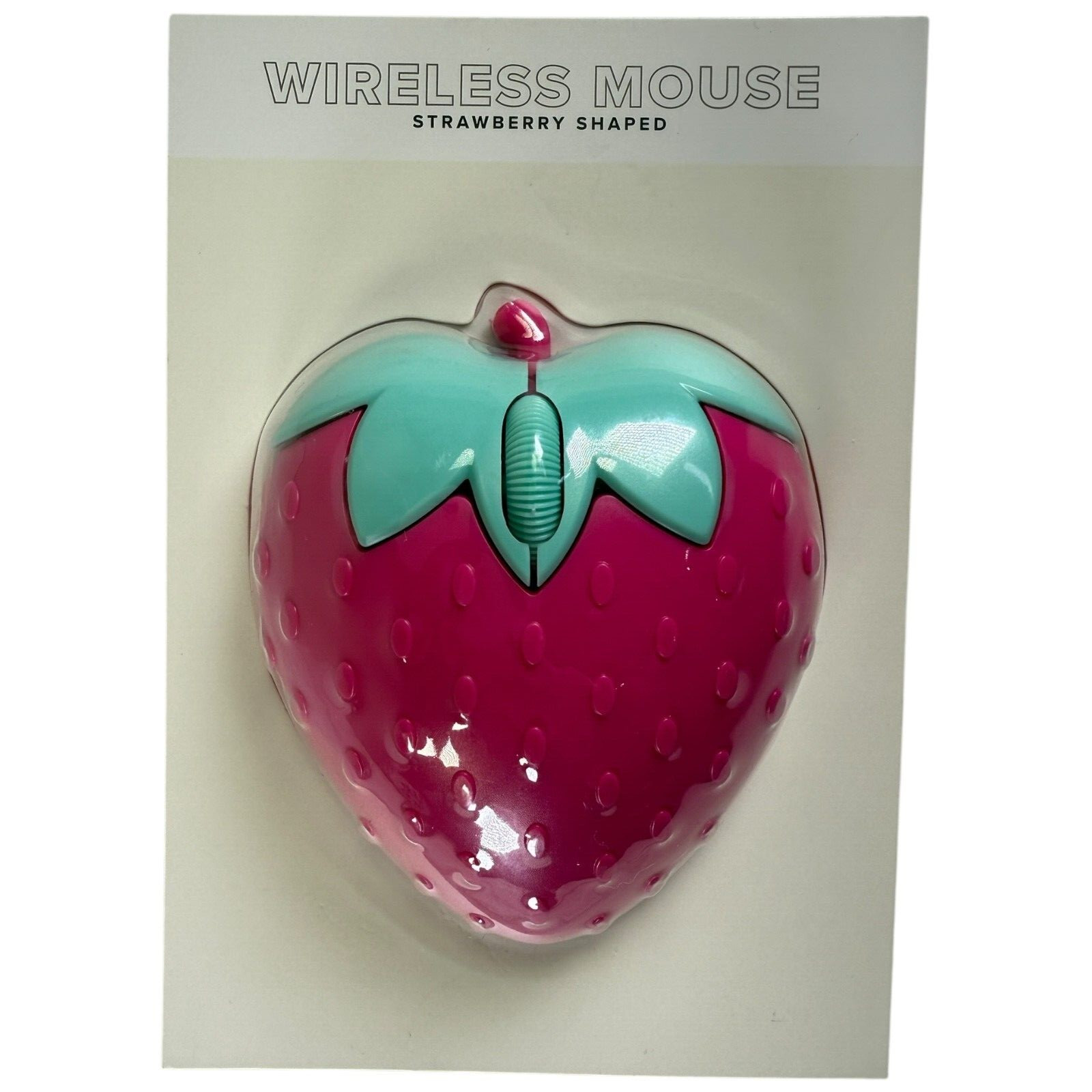 Target Bullseye Playground 2024 STRAWBERRY Shaped Wireless Computer Mouse NEW
