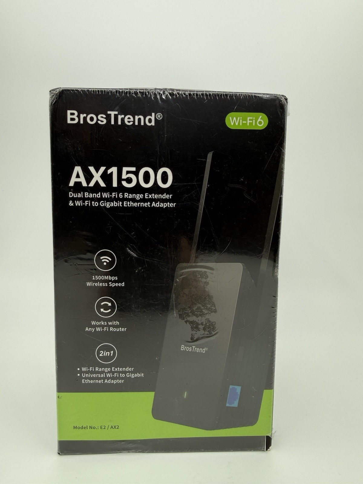 BrosTrend AX1500 WiFi 6 Universal WiFi to Ethernet Adapter Gigabit Port