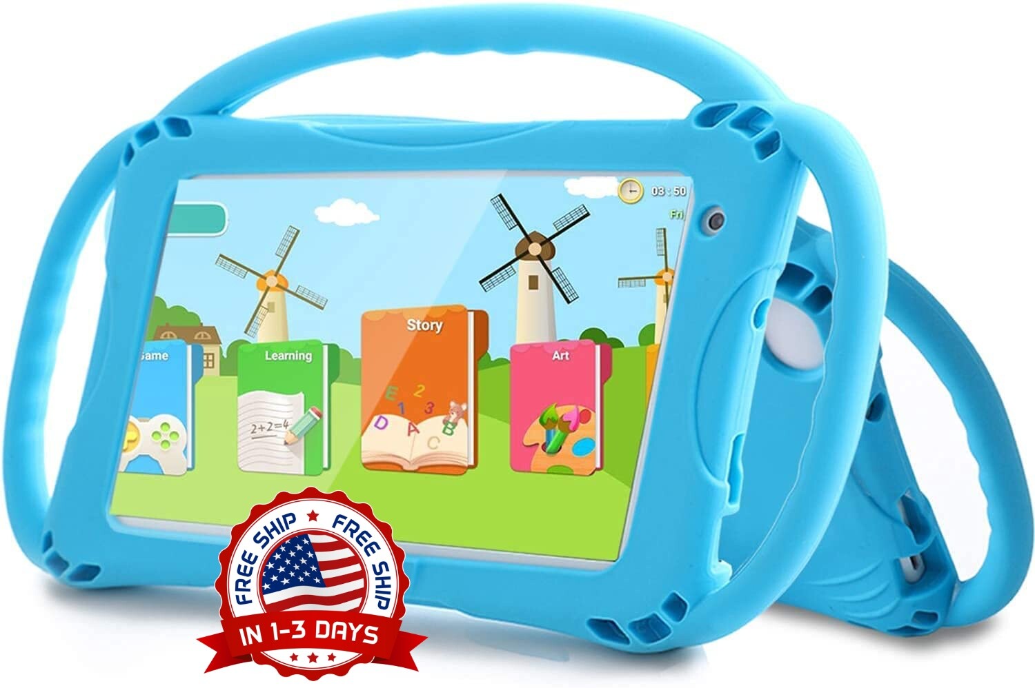 Tabletas Baratas Para Niños Azul HD Tablet For Kids Android Para Chicos HOT 2022