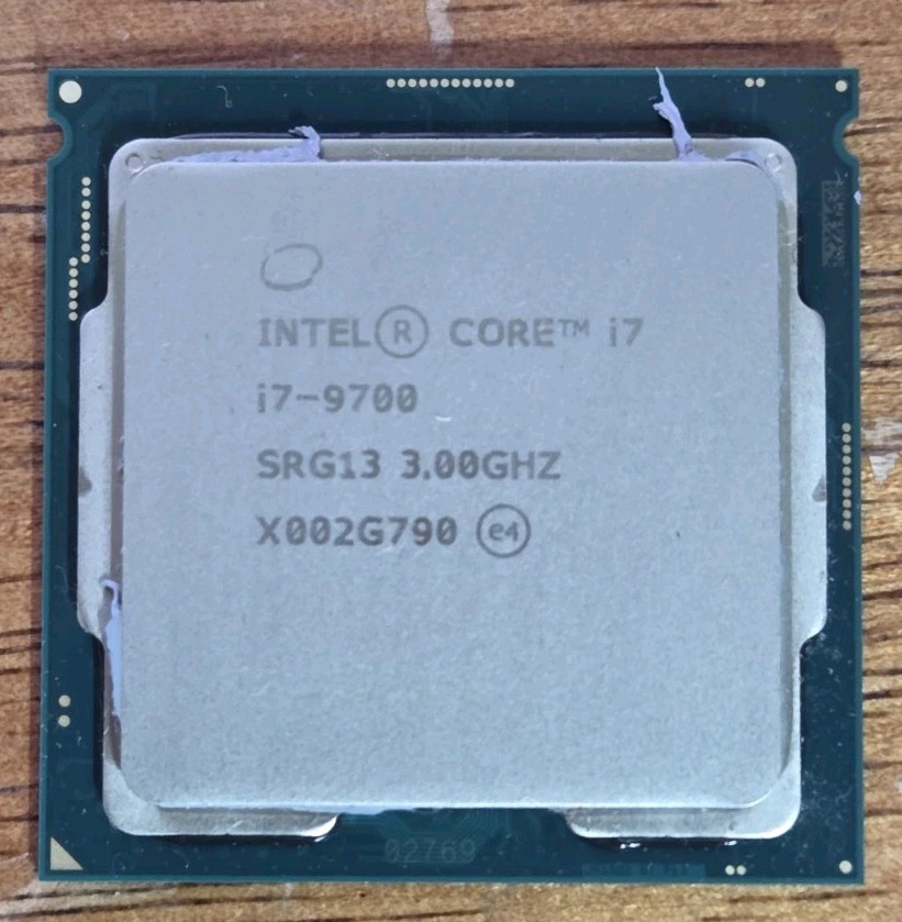 Intel SRG13 Core i7-9700 3.00GHz Socket 1151 8 Core CPU Processor LGA1151