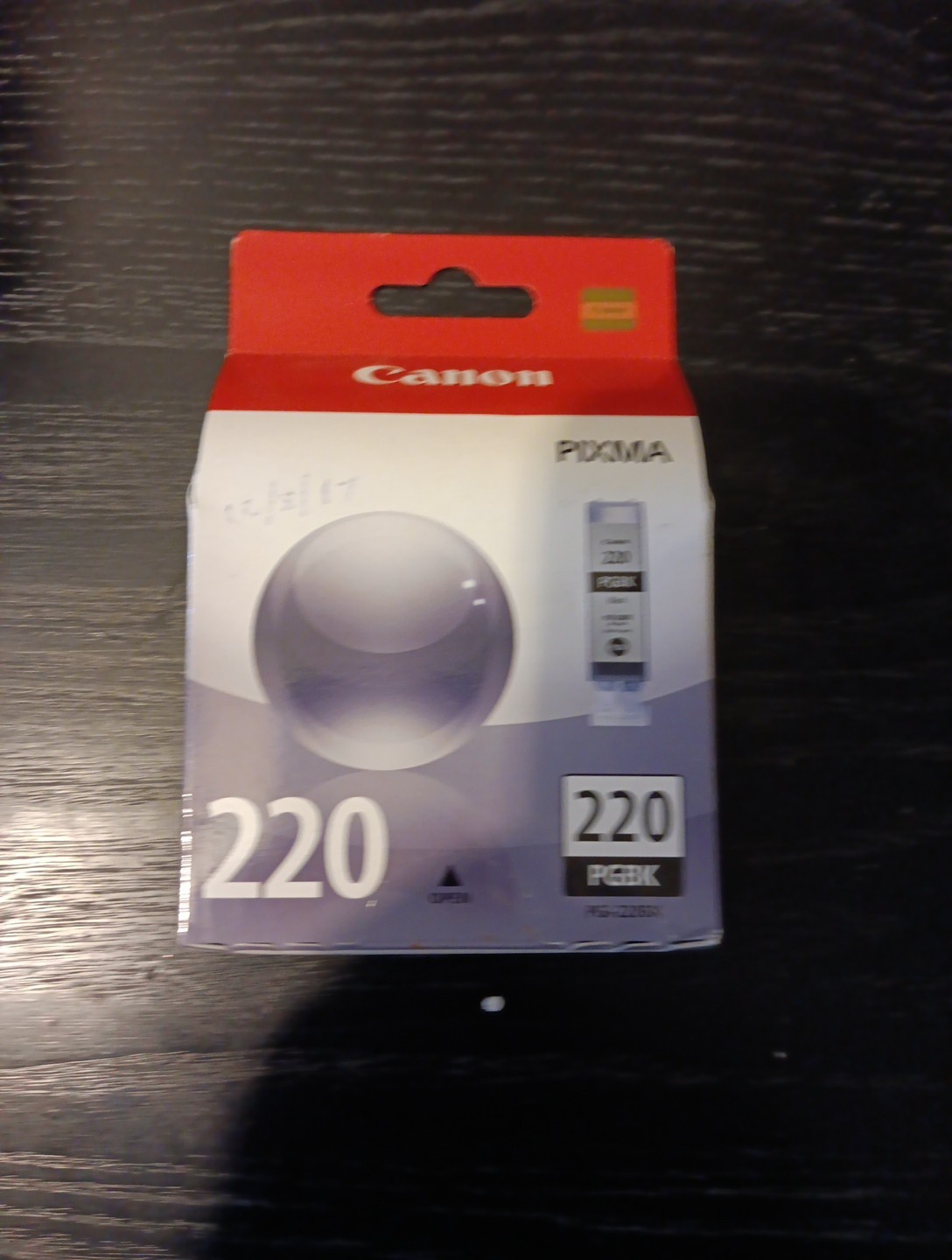 OEM Genuine Canon Black Ink Cartridge Pixma 2945B001 PGI-220BK Authentic Sealed