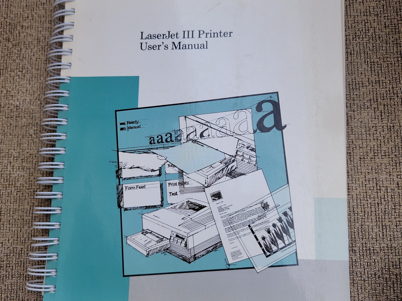 HP LASERJET III PRINTER USER'S MANUAL 33449-90901 Hewlett Packard