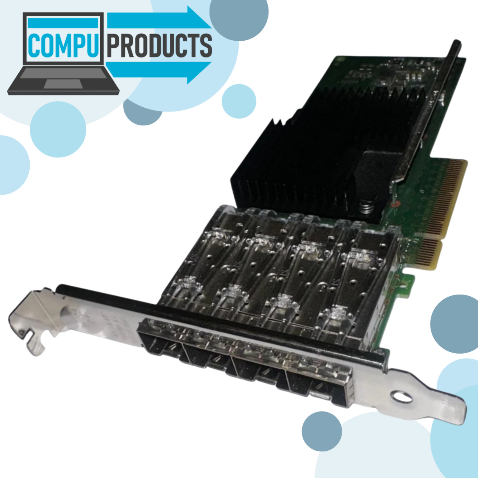 Intel CAN X710-DA4 Ethernet Network Adapter Quad 10/1GbE PCIe 3.0 (8.0 GT/s) 