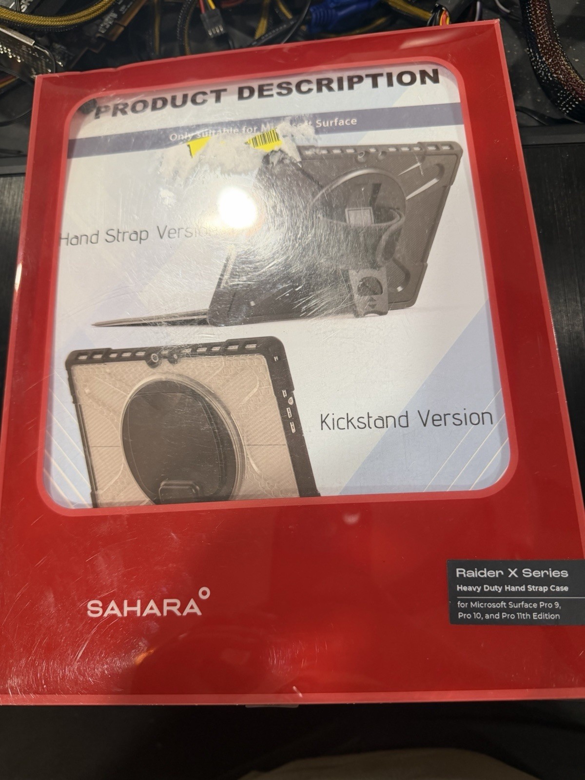 Sahara Raider X Series Heavy Duty Hand Strap Case For Surface Pro