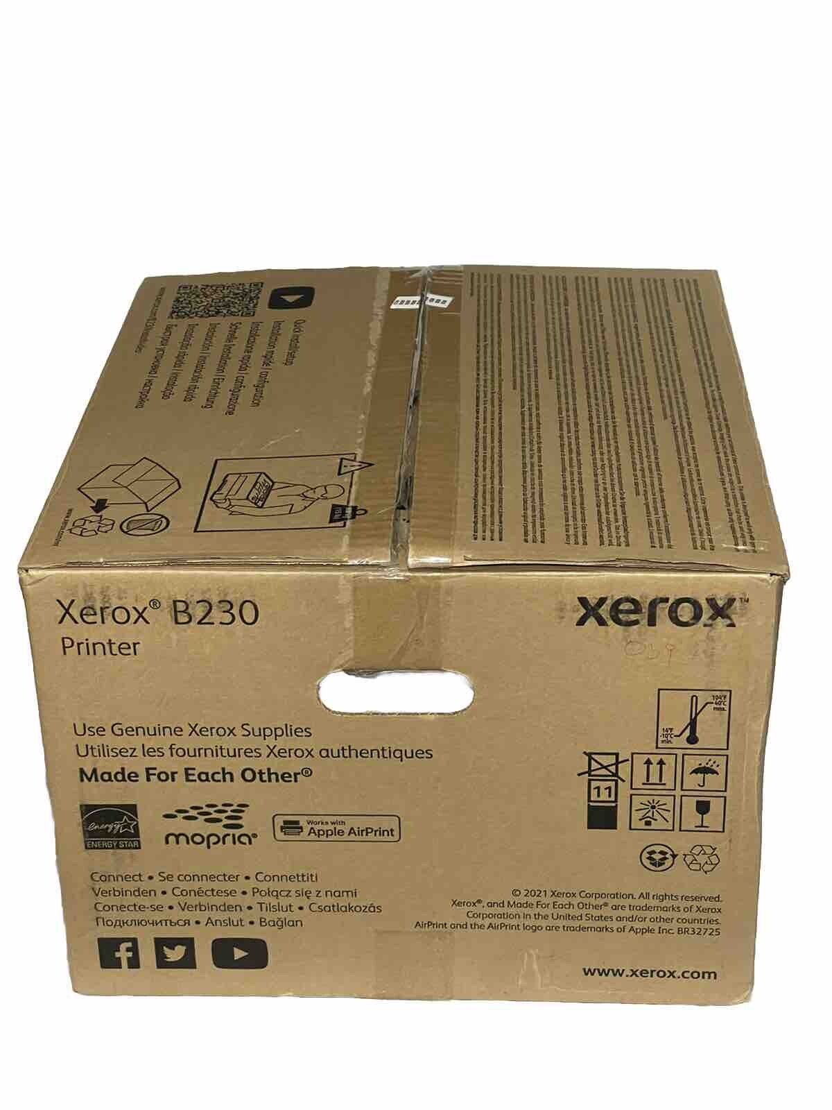 Xerox B230/DNI Monochrome Laser Desktop Printer 36 ppm New Open Box