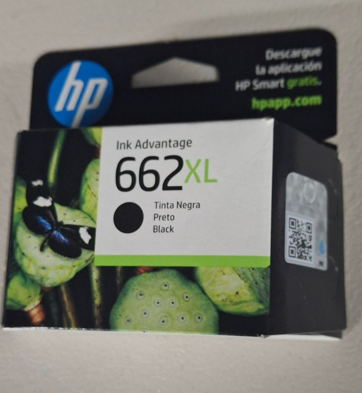 New HP 662XL Black Ink Cartridge CZ105AL JUNE 2026