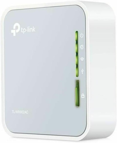 TP-Link AC750 Wireless Portable Nano Travel Router(TL-WR902AC) - White, Grey