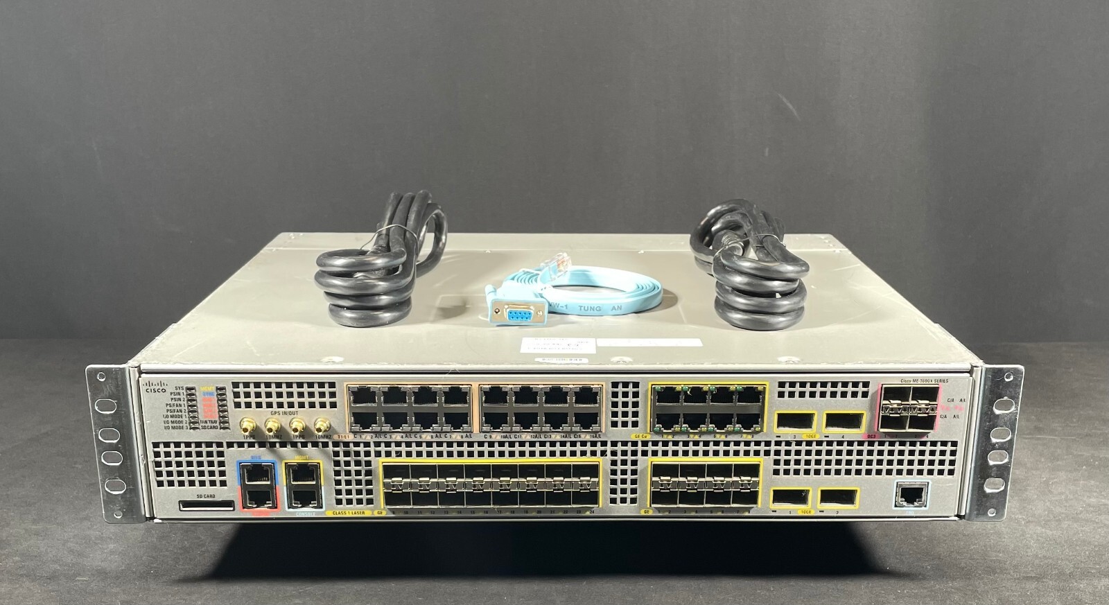 Cisco ME-3600X-24CX-M Ethernet Switch w/ 2x PSU- Same Day Shipping