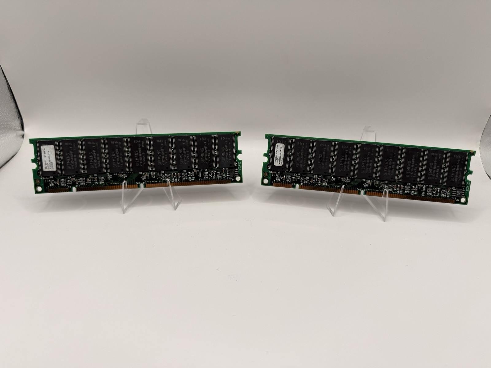 256MB (2x128MB) PC100 ECC SDRAM 168-Pin RAM SP-3163A Siemens Chips Tested