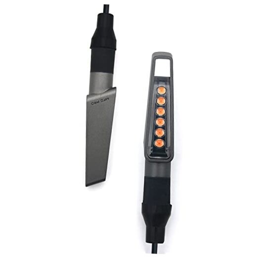 Mini Led Turn Signal Lights for MT-07 MT-09 FZ-09 No Sequential Space Grey-2pcs