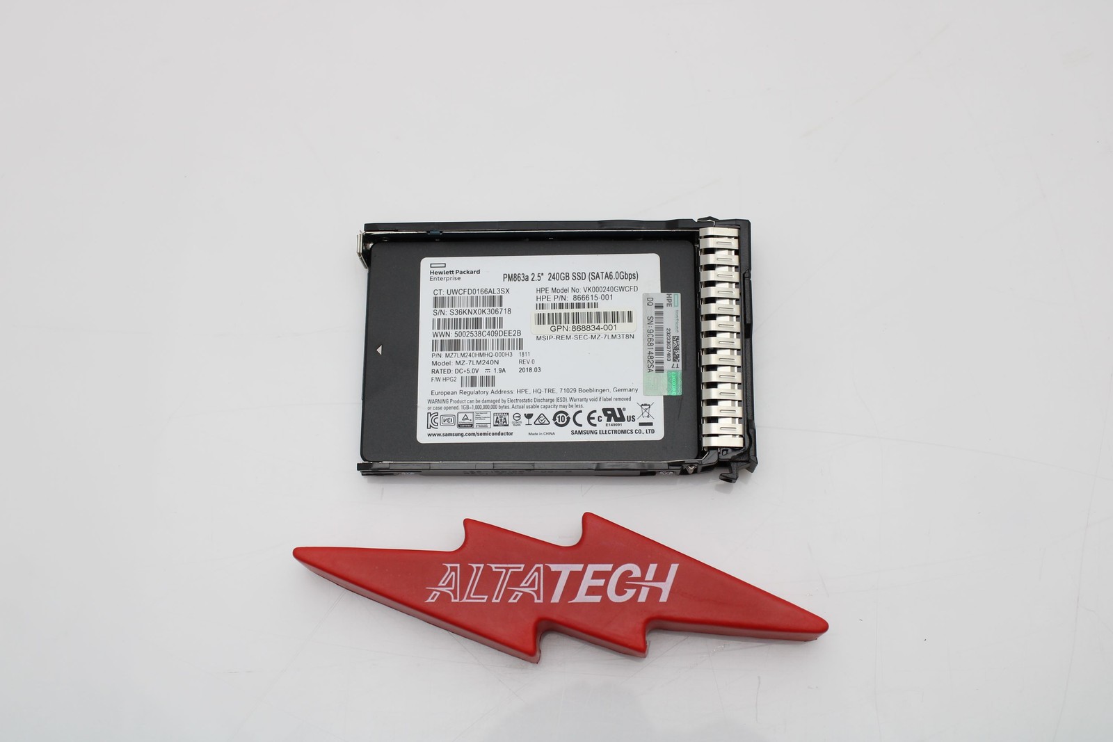 HP 868924-001 240GB 6G RI SFF Sata SSD HDD