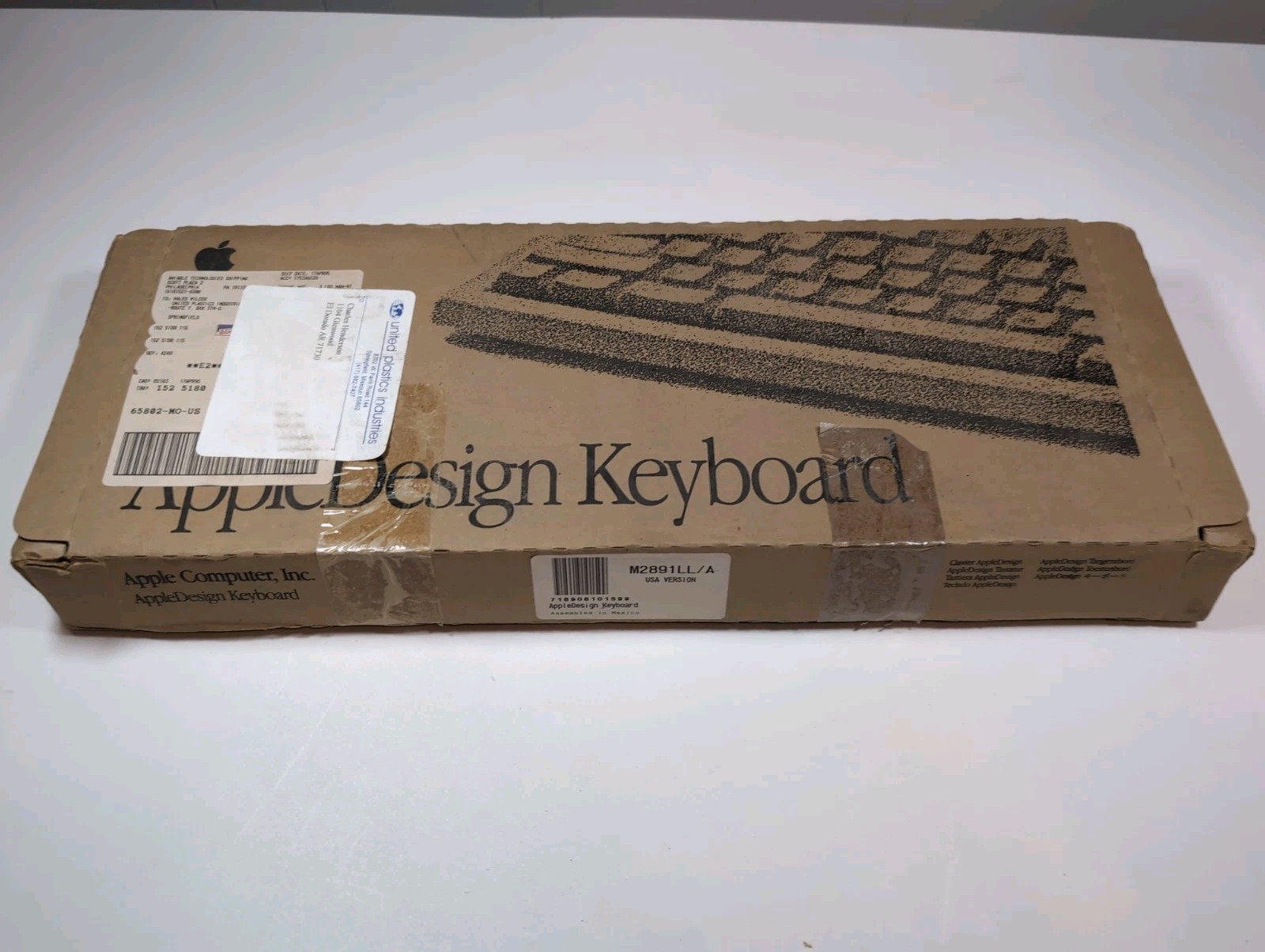 VINTAGE Apple Design Extended Keyboard M2891LL/A