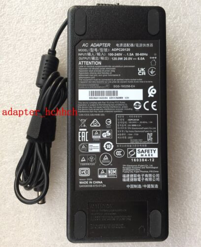 New Original TPV 20V 6A Adapter for AOC Agon AG352UCG6 ADPC20120 Gaming Monitor
