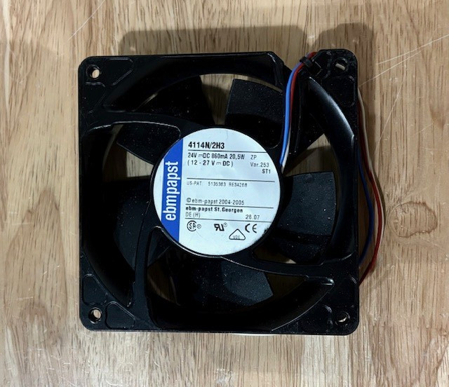 Ebmpapst 4114N/2H8P Axial Fan DC 24V 120W 4-wire 120*120*38MM Cooling Fan