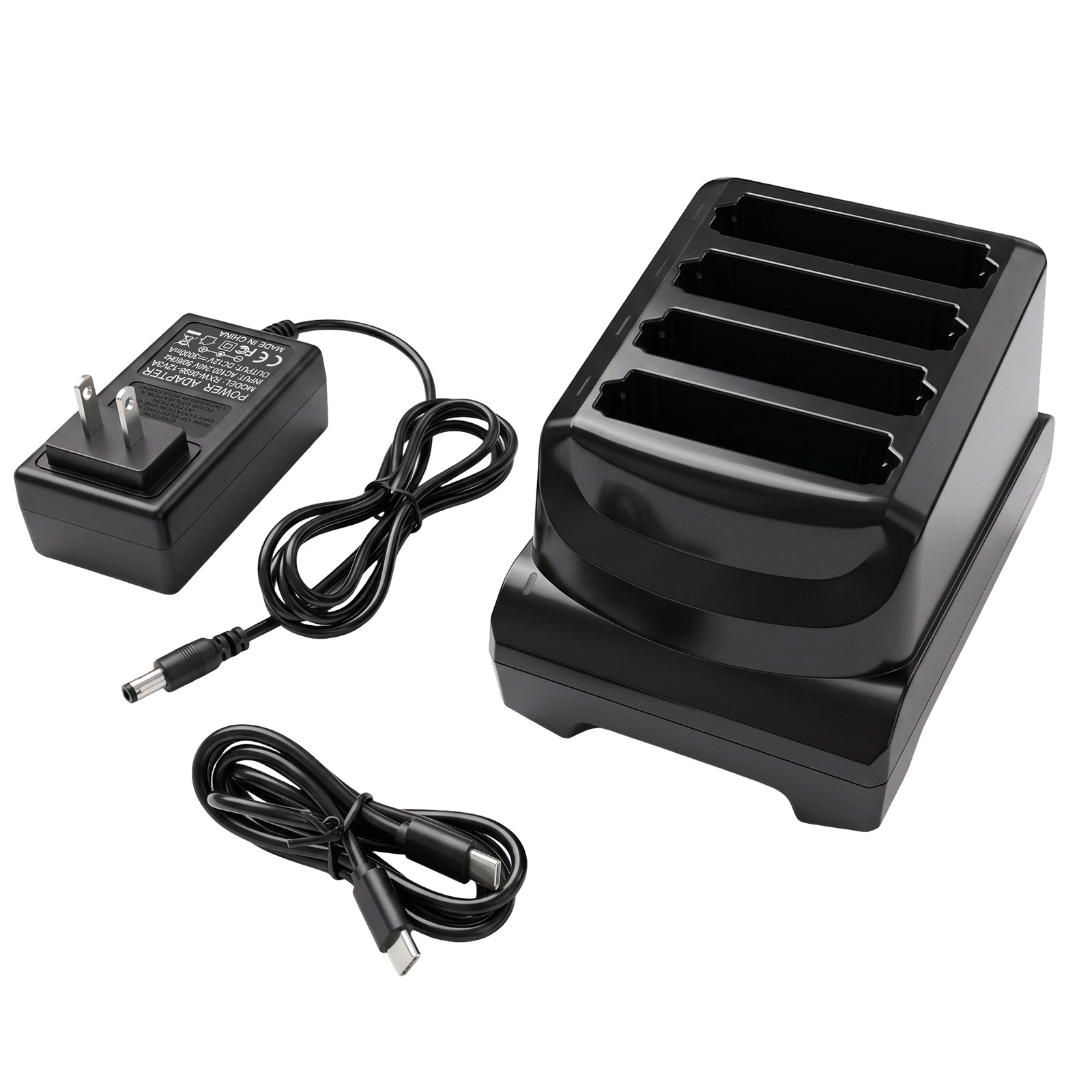 4Slot Battery Charging Cradle for Zebra TC53 TC58 TC73 TC78 SAC-NGTC5TC7-4SCHG