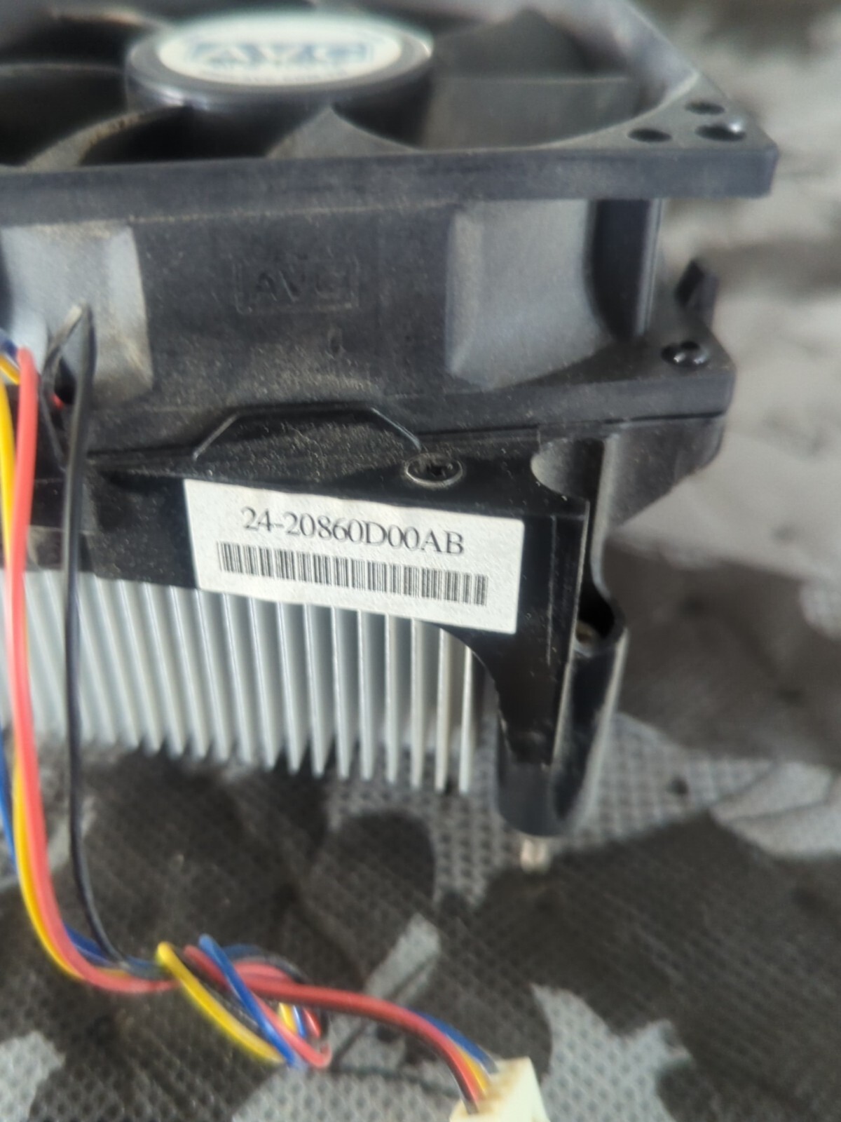 Cooler Master 24-20860D00AB Cooling Fan Unit with Heatsink CM12V CPU Fan 