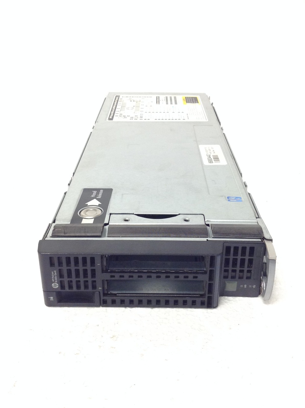 HP ProLiant BL460c Gen8 Blade Chassis w/2x Xeon E5-2630L 2.0GHz, 32GB RAM, No H