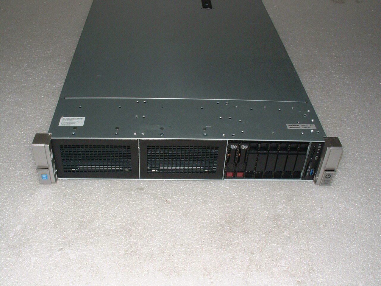 HP Proliant DL380 G9 2x E5-2690 V3 2.6Ghz 24-Cores 64GB P440ar 2x 300gb 2x 750w
