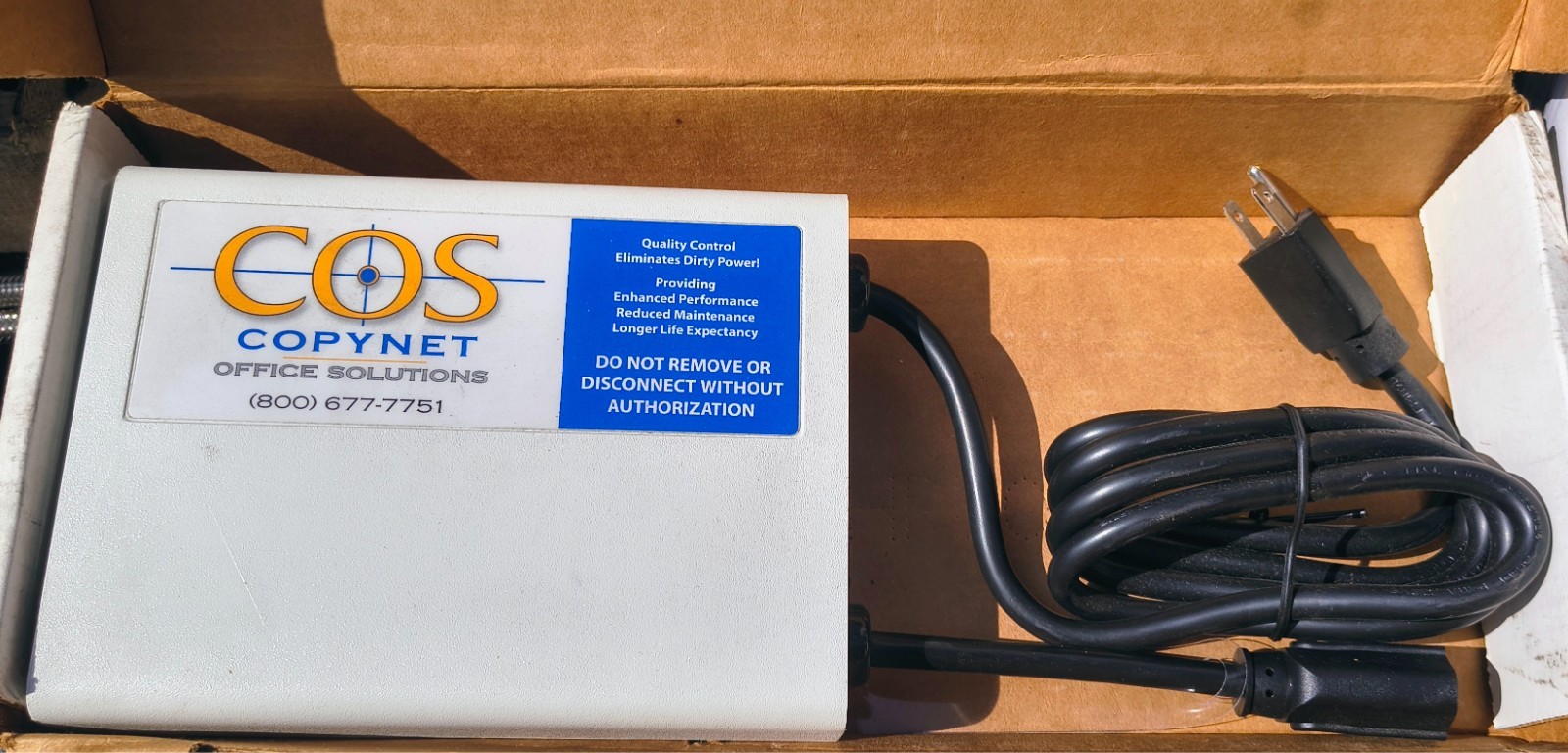 ESP D11316T 120 VOLTS 60HZ 15 AMPS 1800WATTS DIGITAL QC SURE PROTECTOR/NOISE...