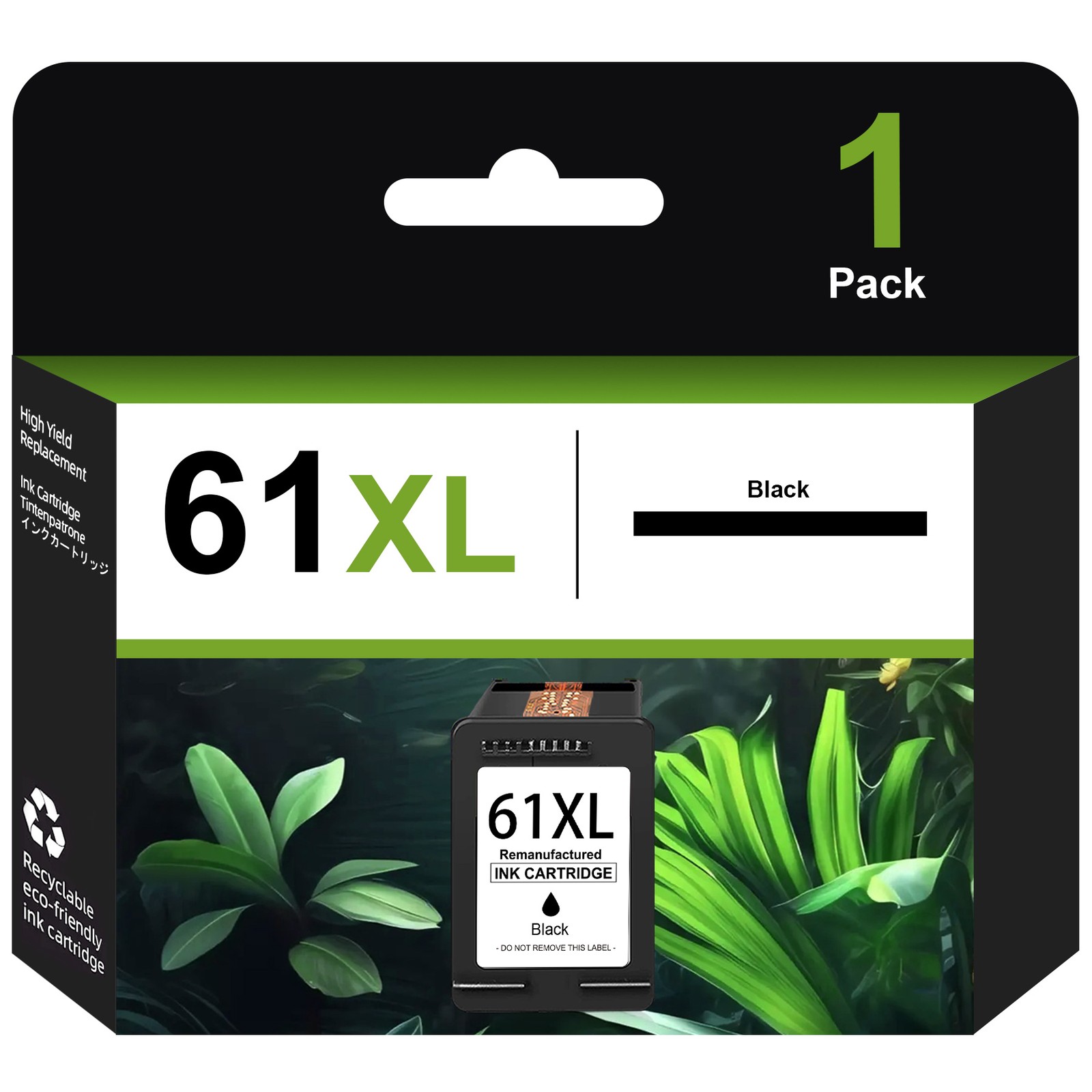 61XL Black Color 61 Ink Cartridges Combo Pack for HP Ink 61 Envy 4500 5530 Ink