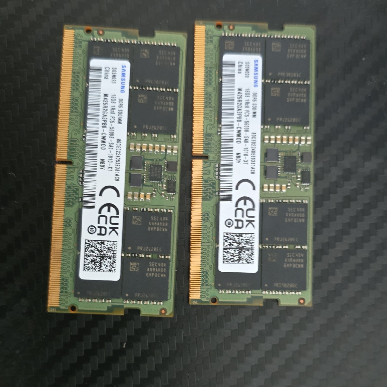 Samsung DDR4 SO-DIMM Laptop RAM 16GB (2x8GB) PC4-3200AA 260-Pin
