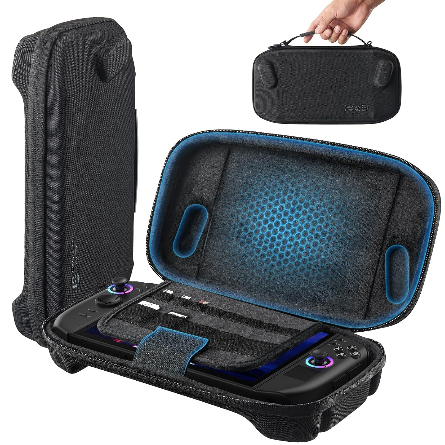 Slim Travel Case for Lenovo Legion Go / Go S / Go 2, Compact Hard Shell Carrying