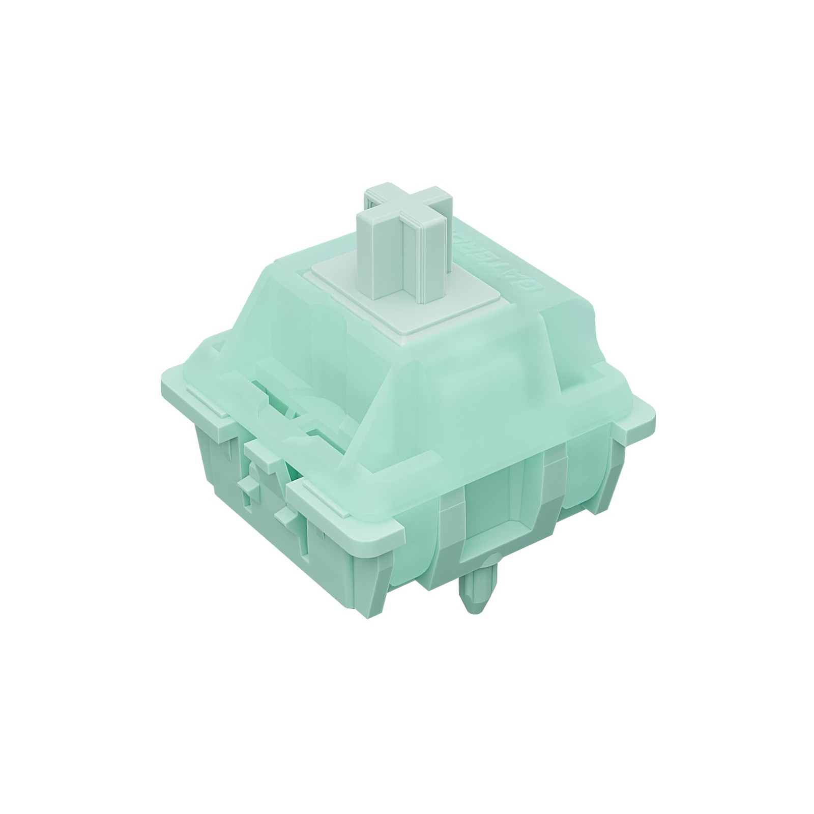 108 PCS Gateron Mint Green Linear Keyboard Switches 5 Pin PreLubed 55gf MX