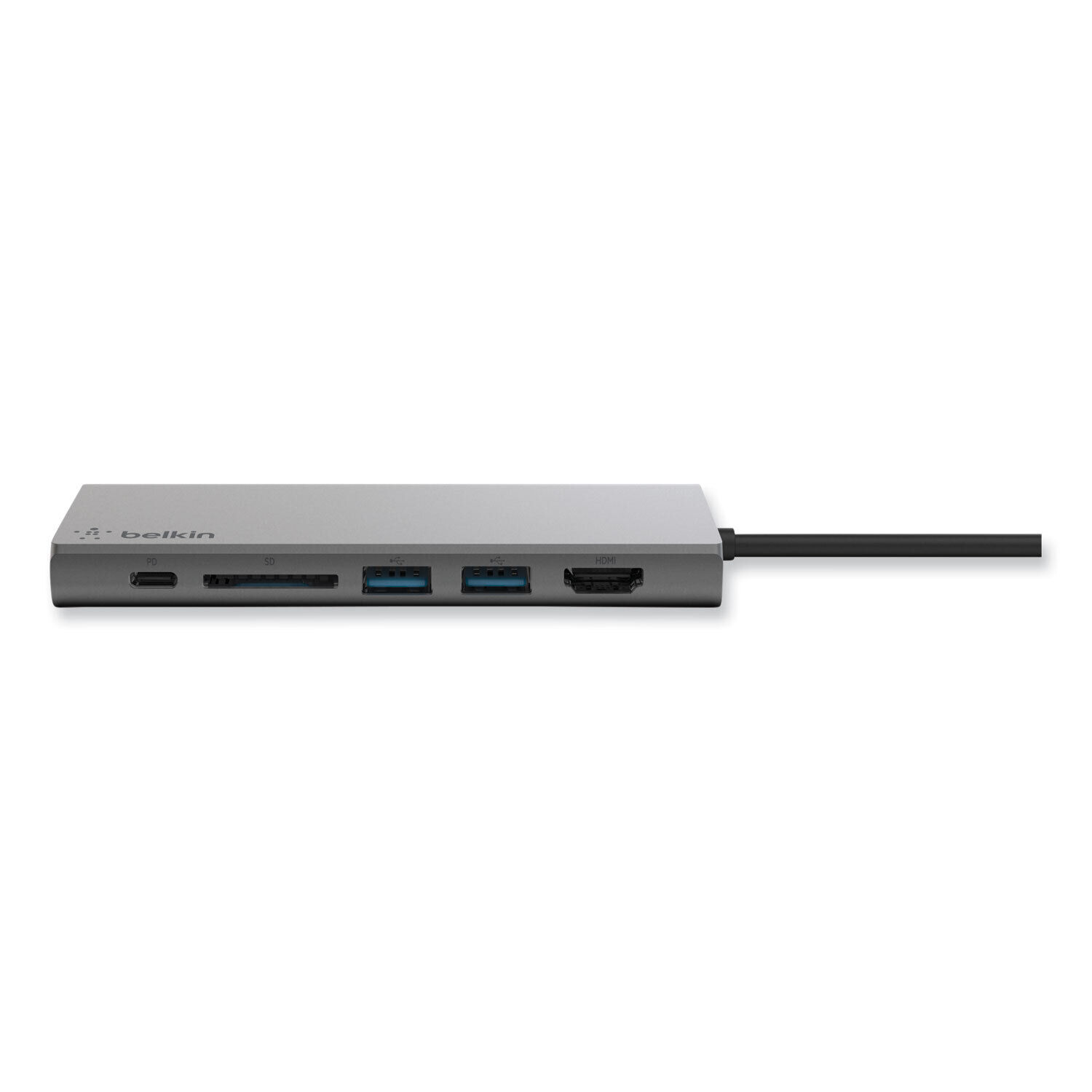 Belkin USB-C 6-in-1 Multiport Laptop Docking Station 60W PD F4U092BTSGY