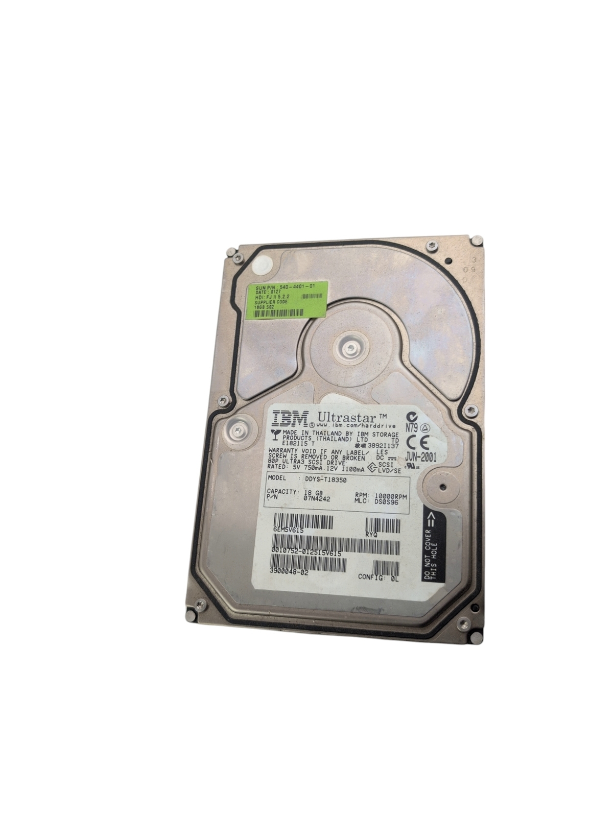 IBM Ultrastar 36LZX DDYS-T18350 P/N: 07N4242 18GB