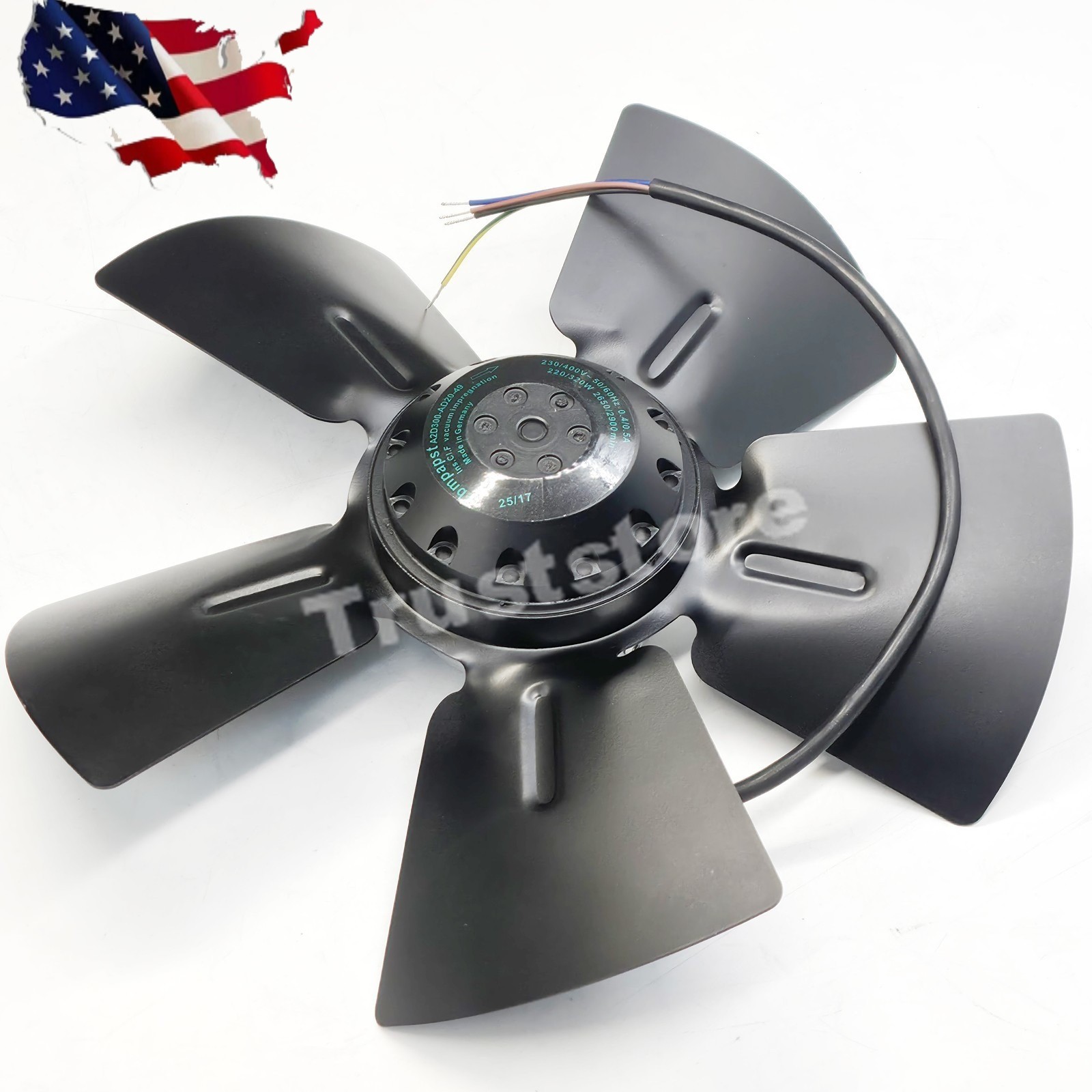 New Axial Cooling Fan For Ebm A2D300-AD20-49 230/400V 220/320W 0.70A