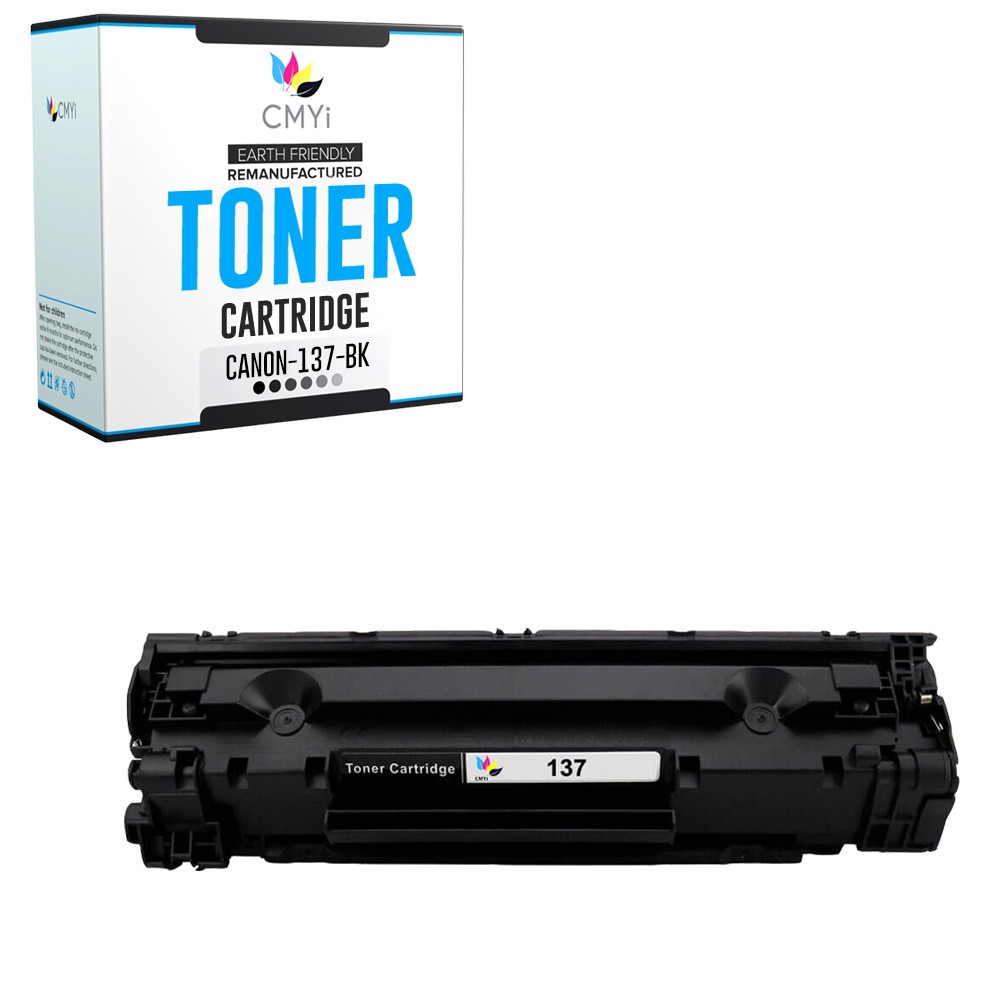 1PK CMYi Replacement 137 Black Toner Cartridges for Canon i-SENSYS MF212w MF216n