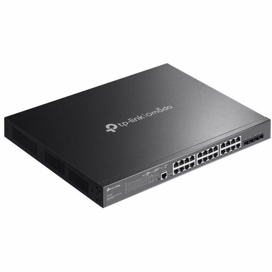 TP Link SG3428MP 28-Port Managed Switch PoE+ Black