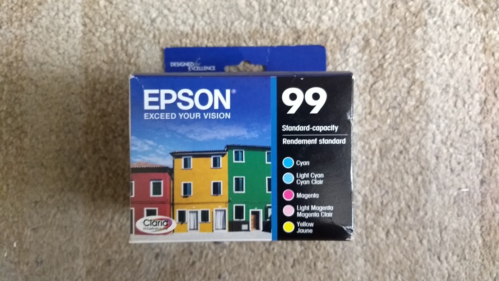 2019 Genuine Set 5 Epson 99 Ink T0992-T0994-T0995-T0996 Artisan 700 800 Sealed