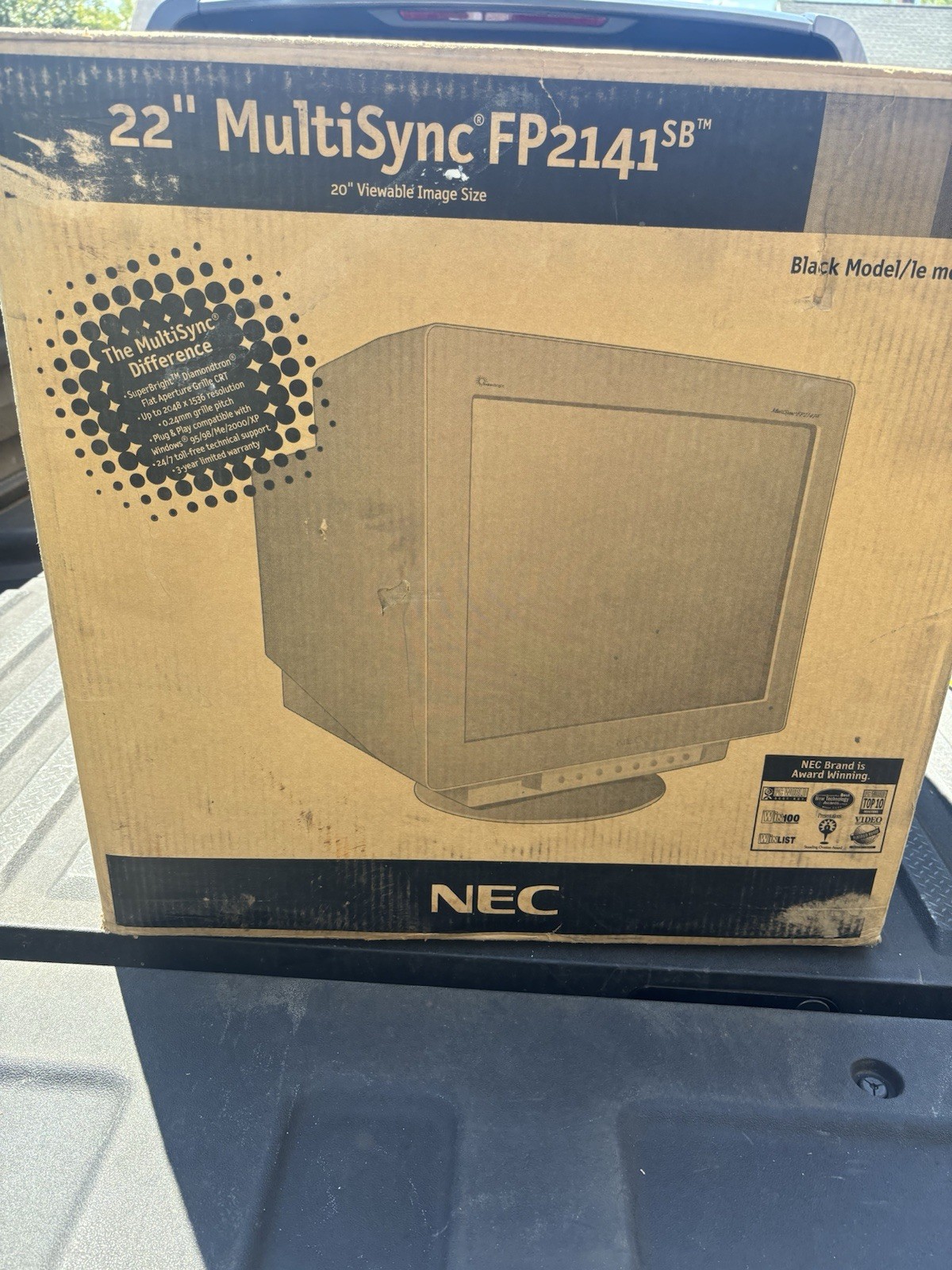NEC FP2141SB Diamond Pro 2070SB 22” CRT Monitor 140khz Scan Rate FACTORY SEALED