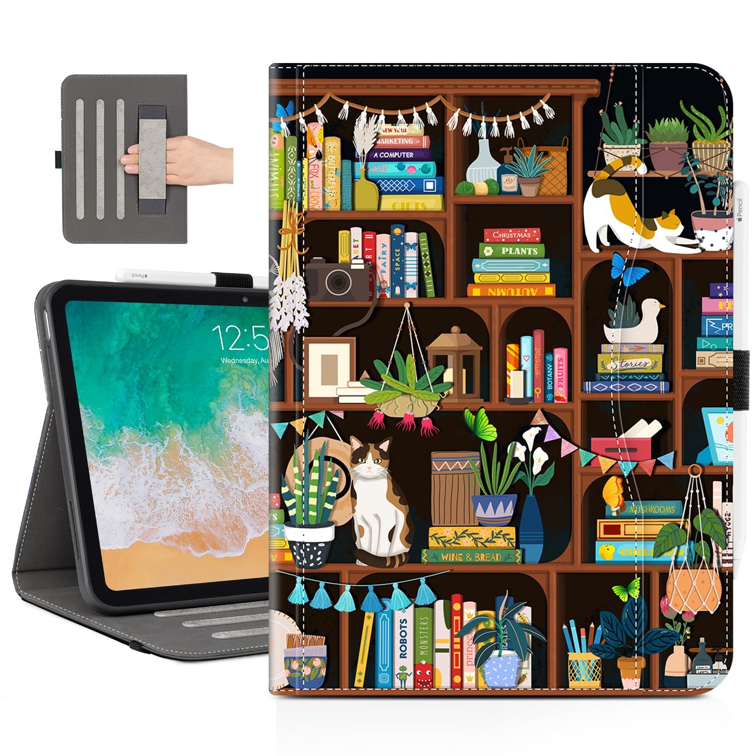 Vimorco for iPad A16 Case, for iPad 11th/10th Generation Case Pencil Holder