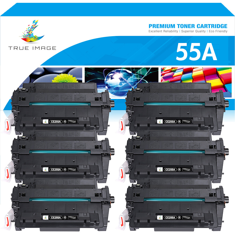 1-10 For HP 55A CE255A Toner LaserJet P3015dn P3015 P3016 MFP M521dn M525dn LOT