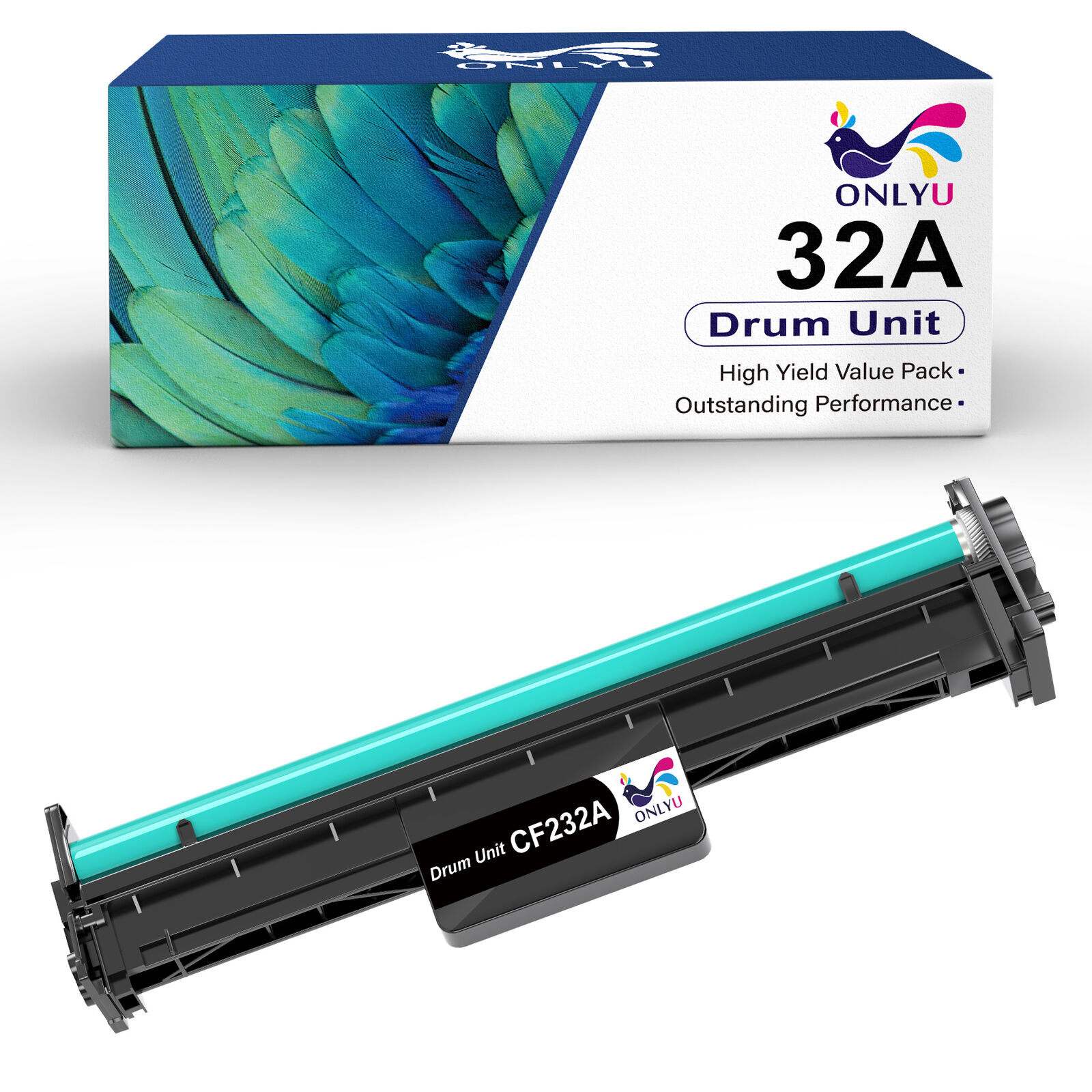 1PK CF232A Drum Unit For HP LaserJet Pro M118dw M148fdw M148dw M203dn Printers