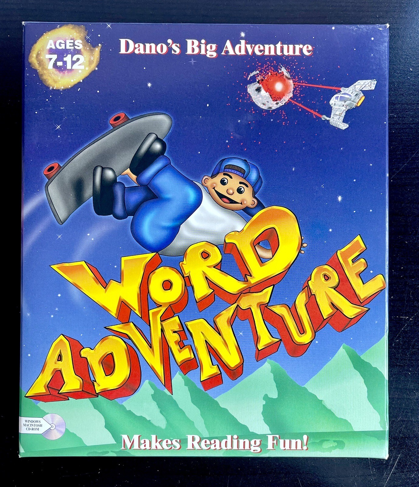 Dano’s Big Adventure Word Adventure PC Big Box Smartek WordSmart Vintage NEW