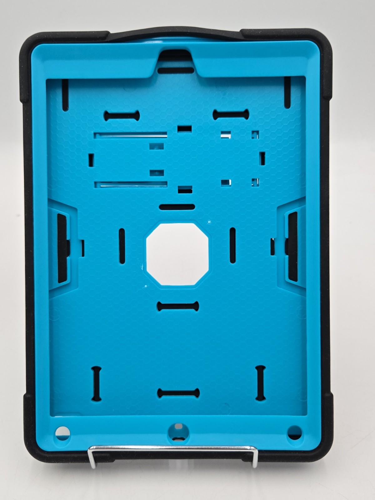 Heavy Duty Tablet Case 7x9.5 Rugged Shockproof Stand Cover Blue Black Universal