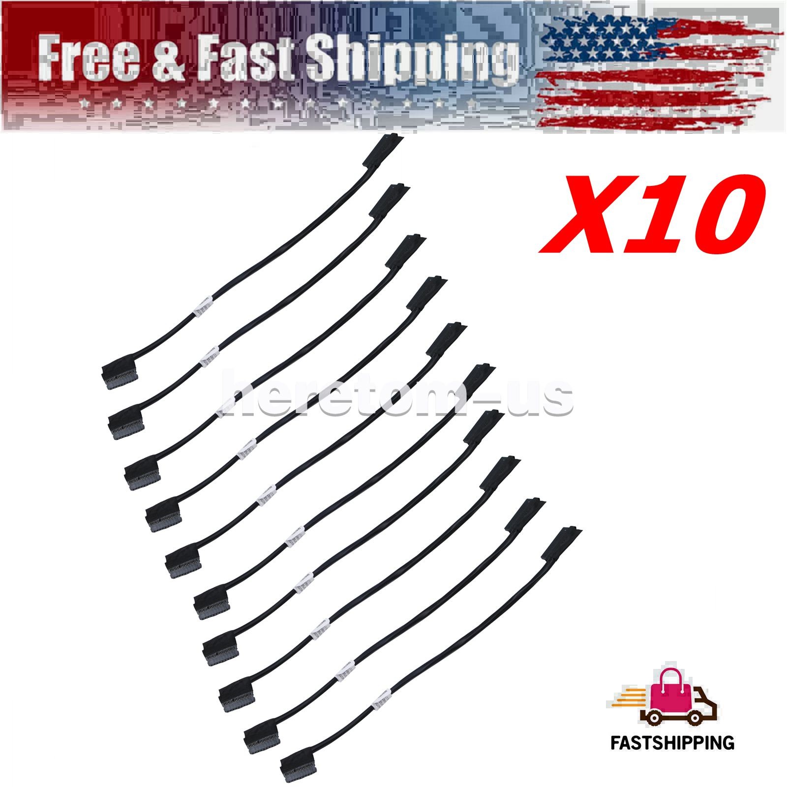10PCS Battery Cable 0G0PMP G0PMP 450.0G305.002 For Dell Latitude 5300 2-in-1
