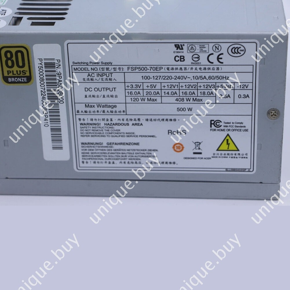 FSP500-70EP 500W Power Supply Module for Industrial Computer Server 6+8p