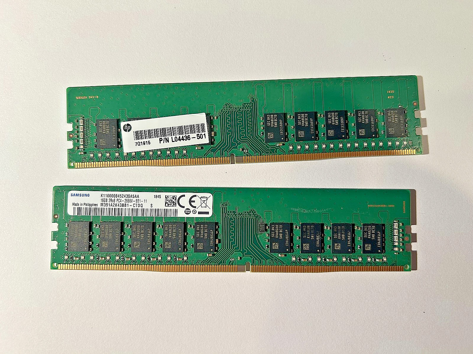 HP L04436-501 Samsung M391A2K43BB1-CTDQ 16GB *ECC* DDR4 2666MHz