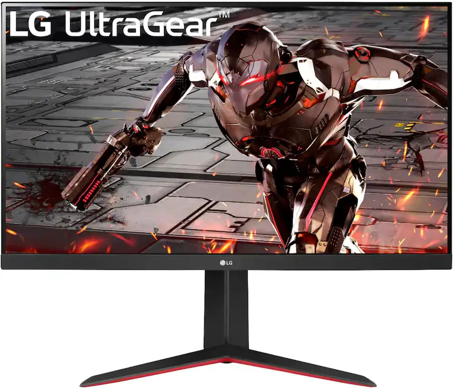 LG UltraGear 32” Nano IPS QHD 1-ms G-SYNC Compatible Monitor with HDR - Black VG