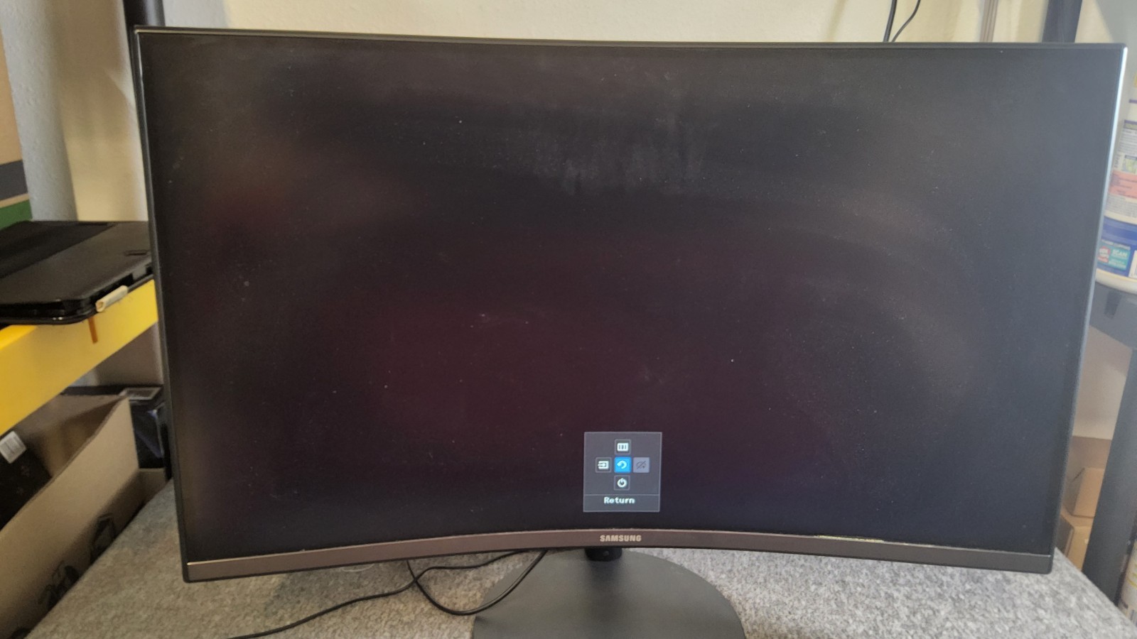 Samsung T55 Series C27T550FDN 27"75Hz 1000R Curved Monitor LC27T550FDNXZA