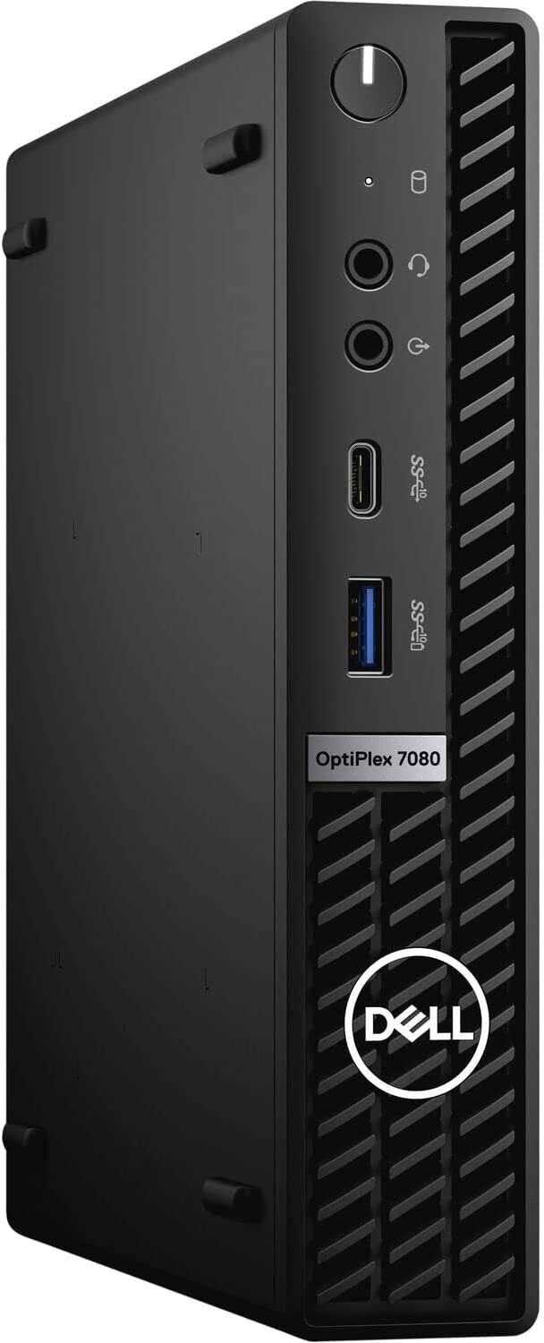 Dell OptiPlex 7080 Mini Form Factor, 256 GB SSD, 16 GB RAM, Windows 11 Pro