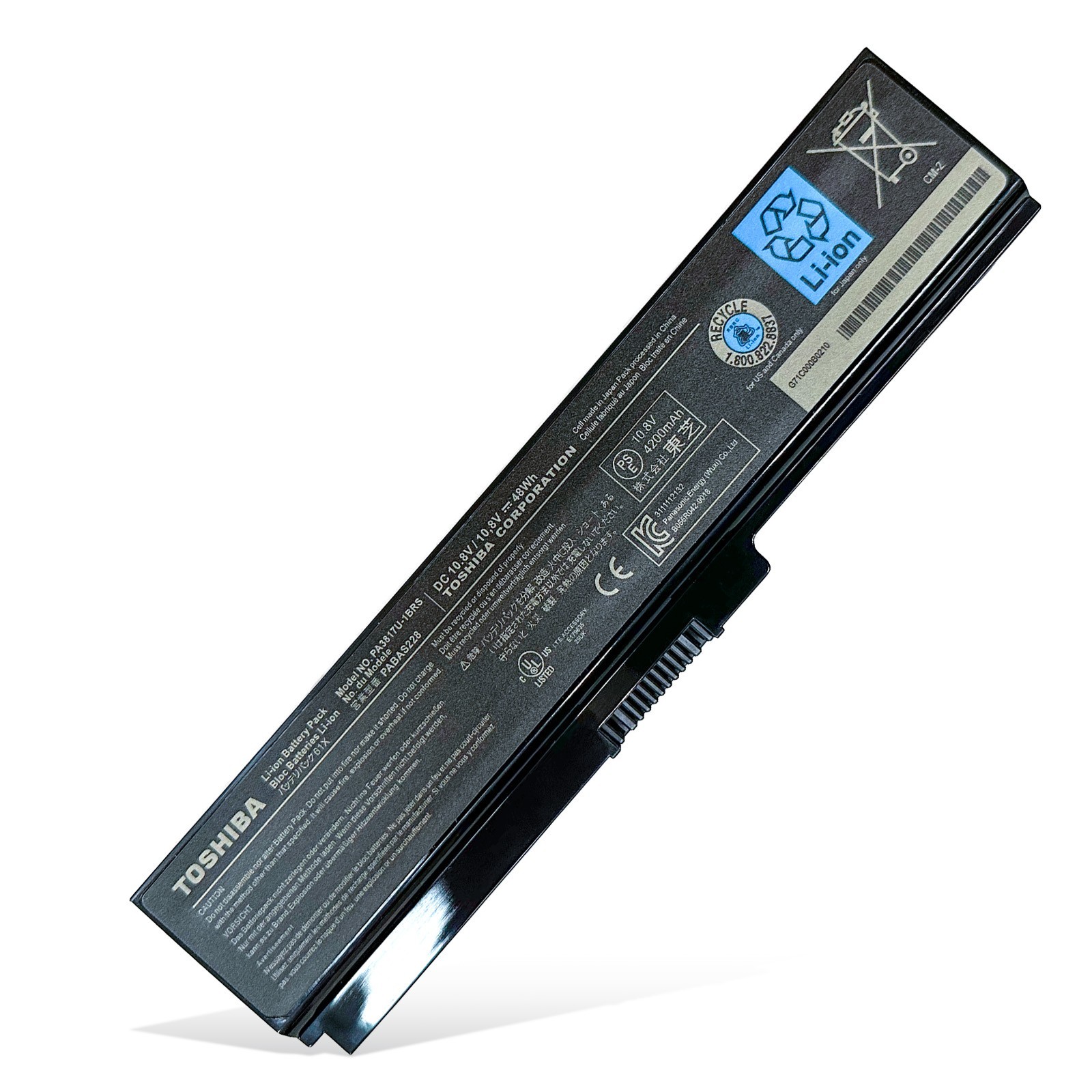 Genuine OEM PA3817U-1BRS Battery for Toshiba Satellite L745 L750 L755 L755D 48Wh