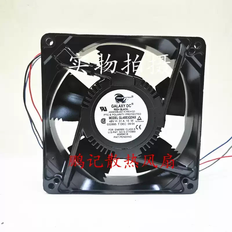 1PCS COMAIR ROTRON GL48B3QDNX DC 48V 0.31A 12738MM Cooling Fan